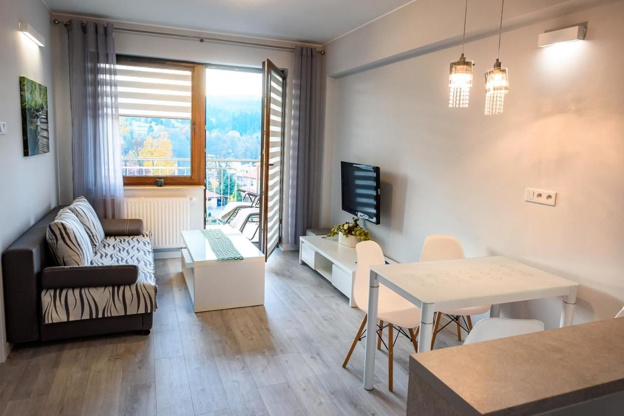 Апартаменты Apartamenty Sun & Snow Zielony Zdrój Крыница-Здруй-33